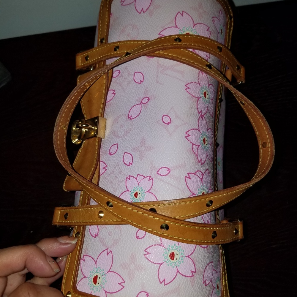 LIMITED EDITION LOUIS VUITTON CHERRY BLOSSOM BAG - Picture 4 of 7